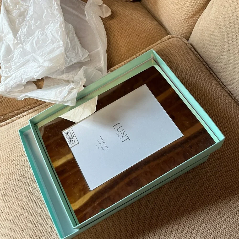 Silver‎ Plated 5X7  Frame (Reed & Barton) (in original box)